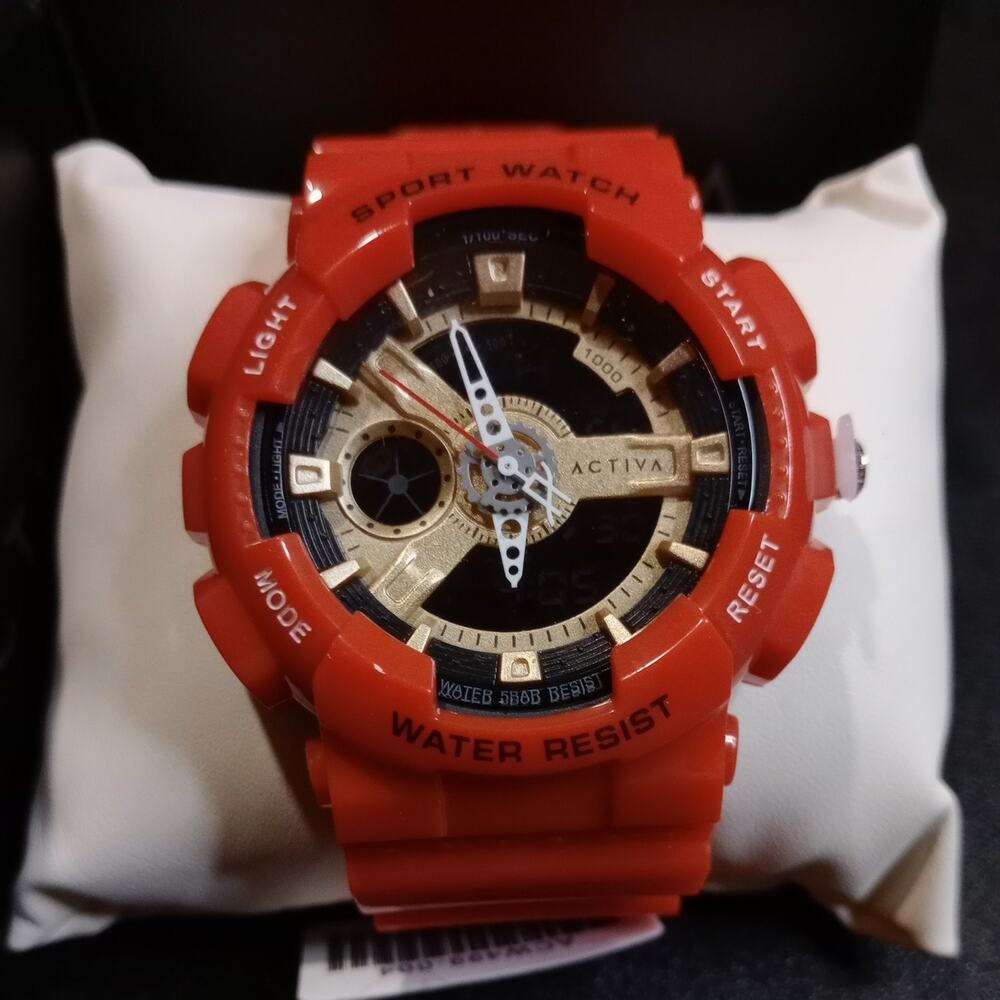 🔥 NWT Activa Pixel X Invicta Digital Men's Watch - 50mm. Red (ACW499-004)
